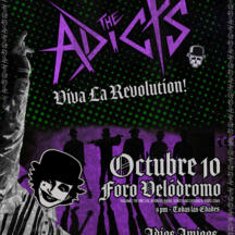 Flyer de The Adicts