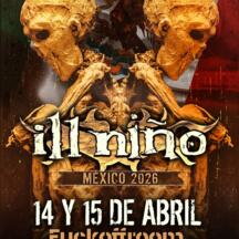 Flyer de Ill Niño