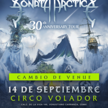Flyer de Sonata Arctica