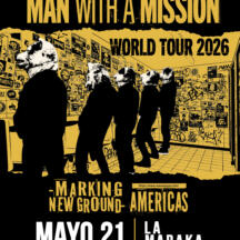 Flyer de MAN WITH A MISSION