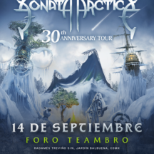 Flyer de Sonata Arctica