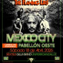 Flyer de Flaming Lips