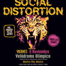 Flyer de Social Distortion