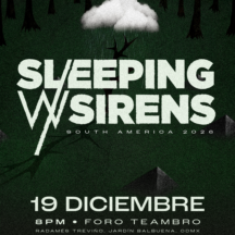 Flyer de Sleeping With Sirens